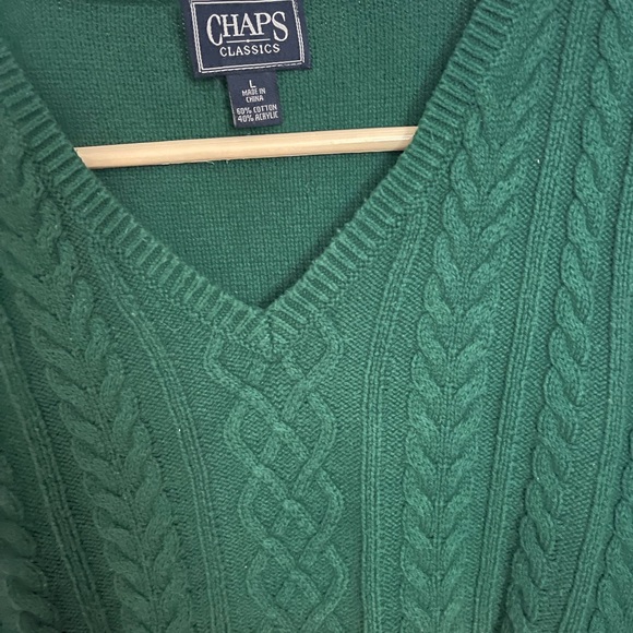 Chaps Classic sweater. - Picture 2 of 3